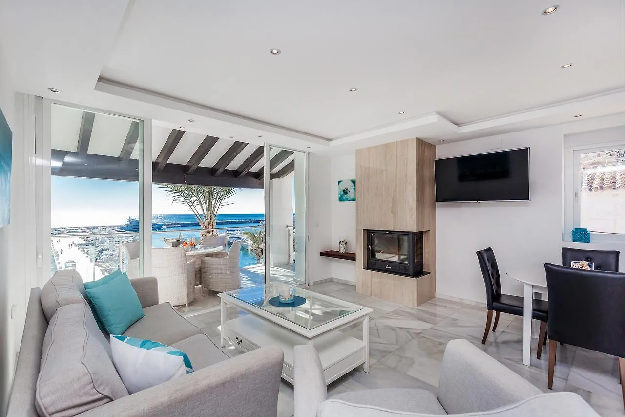 Front Line Penthouse Puerto Banus With Sea Views Apartment Marbella